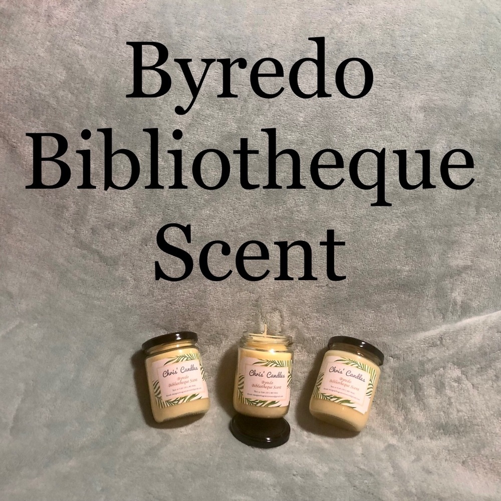 3 Byredo Bibliotheque Scent Candles